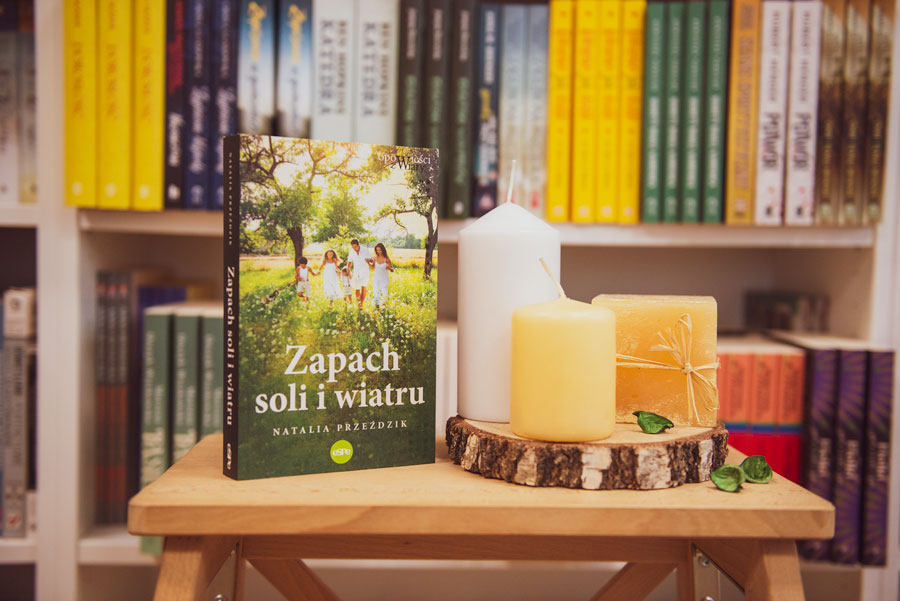 Zapach soli i wiatru Natalia Przedzik zdjcie ksiki