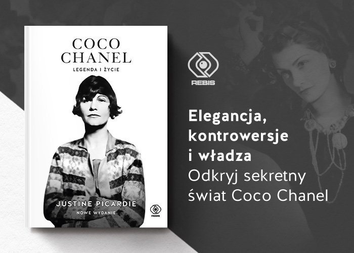 Coco Chanel. Legenda i życie Justine Picardie grafika promująca książkę