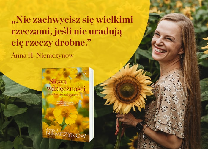 Sowa wdzicznoci. Z zachwytu nad yciem grafika promujca ksizk