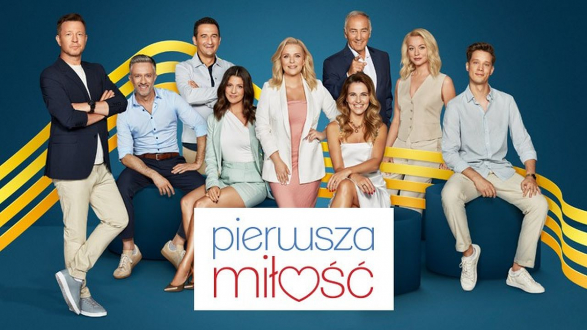 Bohaterowie serialu "Pierwsza miłość", emitowanego na antenie Polsatu