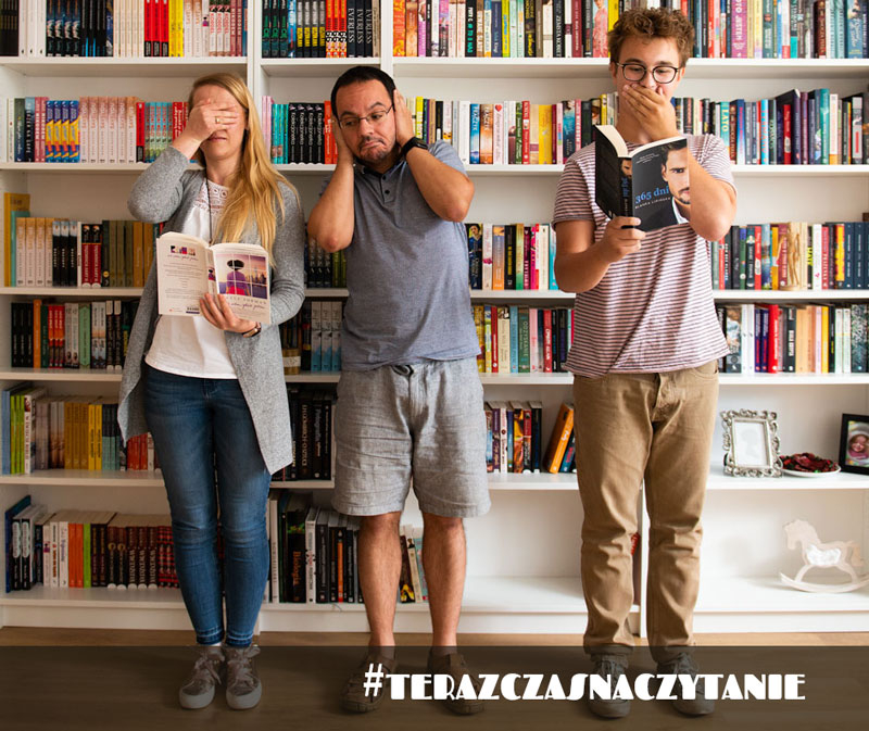 Obrazek w treści W czasie pandemii zostańcie w domu! Rusza akcja #terazczasnaczytanie [jpg]