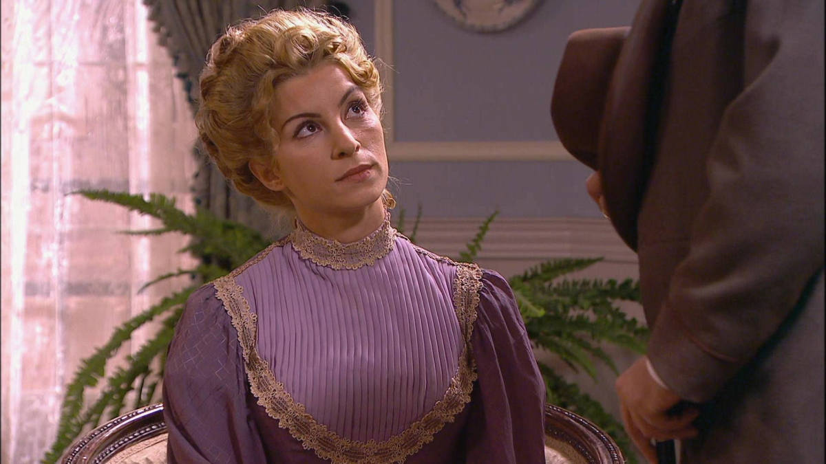 Cayetana, bohaterka serialu "Akacjowa 38", emitowanego na antenie TVP 2.