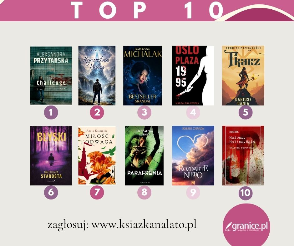 Najlepsza książka na lato 2026 - TOP 10