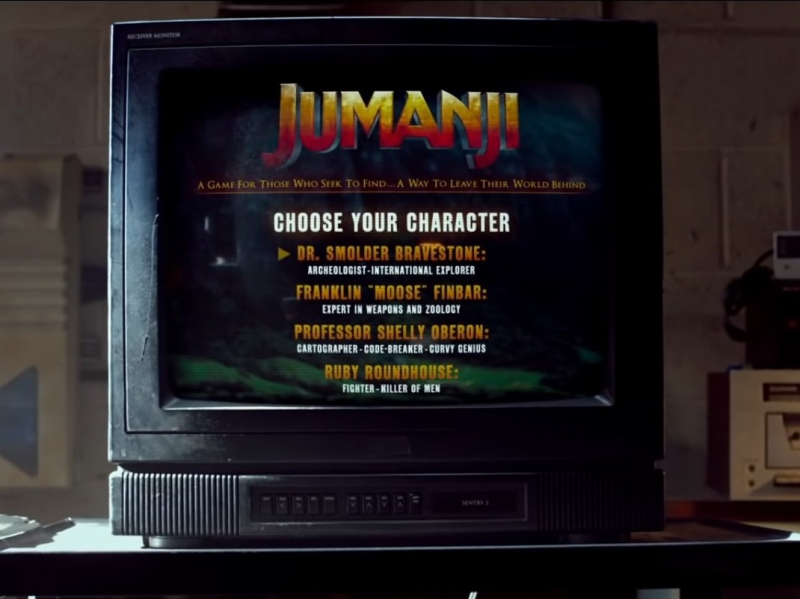 Obrazek w treści Remake w stylu gier wideo z lat 90. &ndash;  Jumanji: Przygoda w dżungli [jpg]