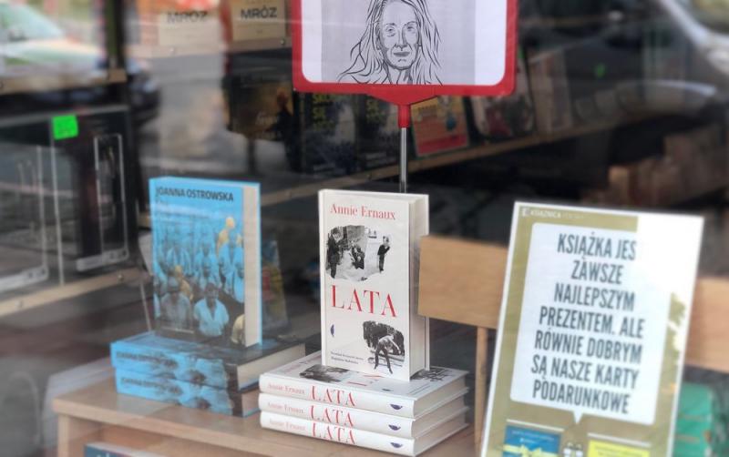 Obrazek w treści Noblistka Annie Ernaux oskarżana o antysemityzm [jpg]