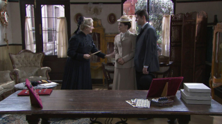 Kadr z serialu Akacjowa 38, emitowanego na antenie TVP 2.