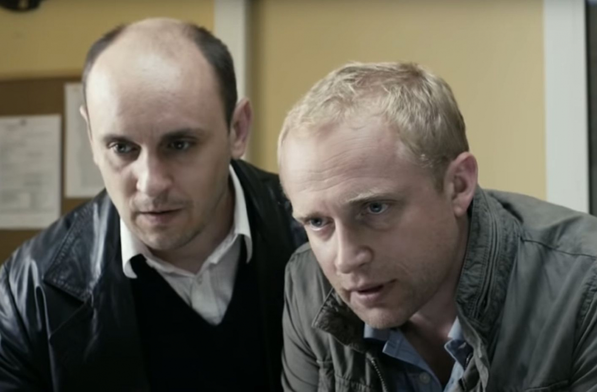 Kadr z filmu Święty interes. Emisja ja Polsacie