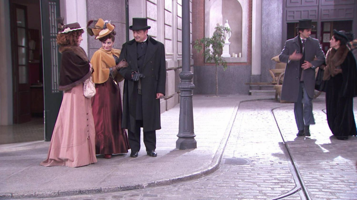 Kadr z serialu "Akacjowa 38", emitowanego na antenie TVP 2. 