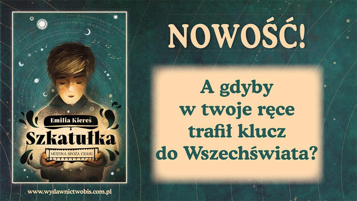 Szkatułka Emilia Kiereś - grafika promująca książkę