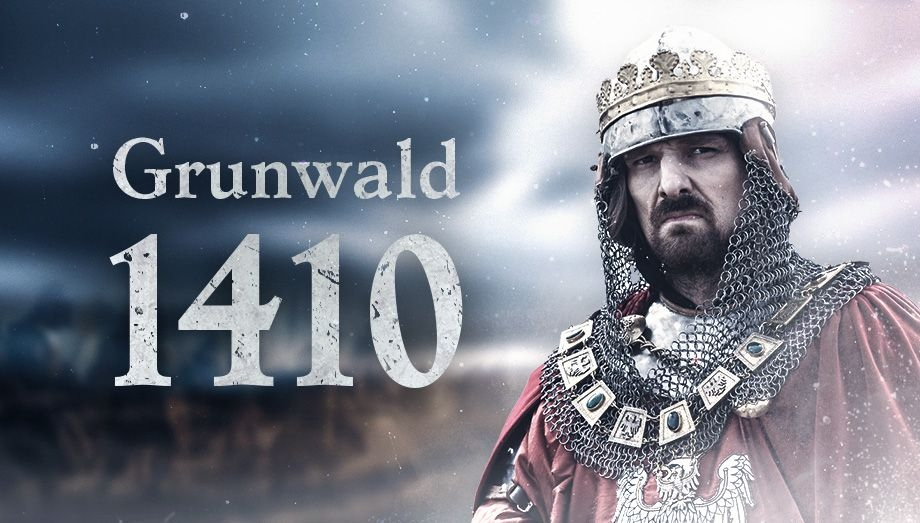 Sebastian Skoczeń jako król Władysław Jagiełło w fabularyzowanym filmie dokumentalnym "Grunwald 1410" na TVP 1. 