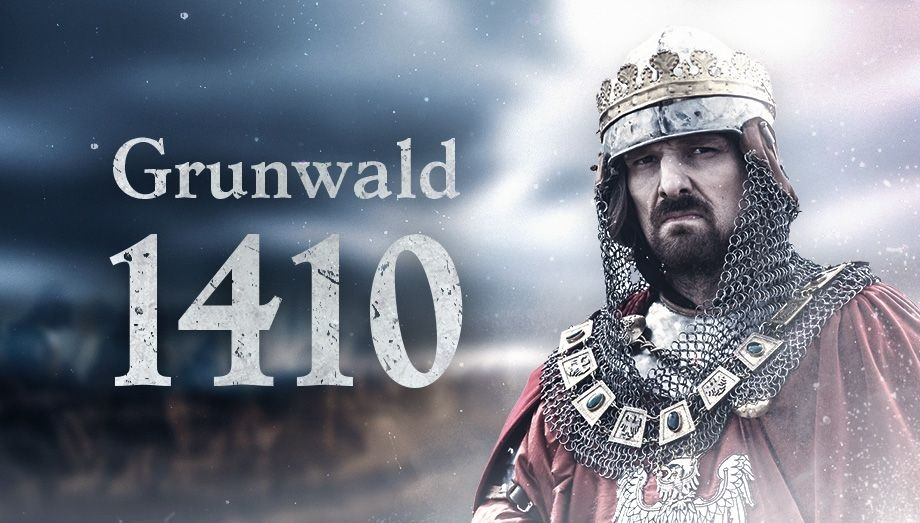 Sebastian Skoczeń jako król Władysław Jagiełło w fabularyzowanym filmie dokumentalnym "Grunwald 1410" na TVP 1.