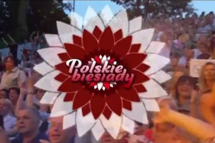 Grafika z widowiska muzycznego "Polskie biesiady: Weselna". 