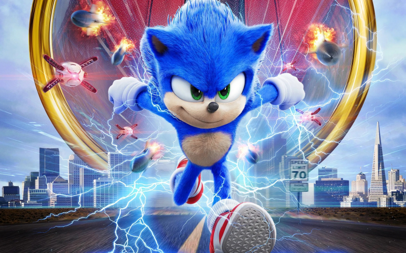 Obrazek w treści Sonic. Szybki jak błyskawica - przygodowa opowieść oparta na serii gier komputerowych  [jpg]