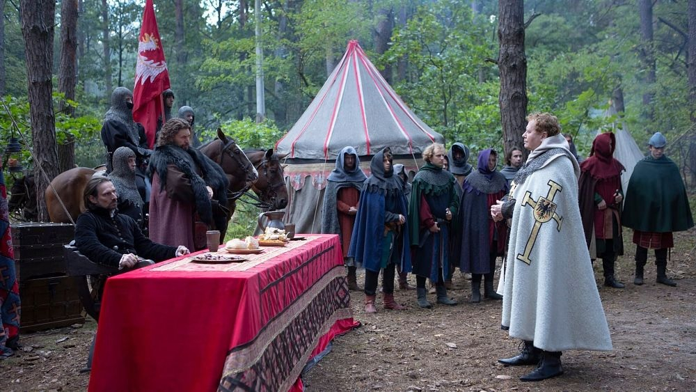 Kadr z serialu "Korona królów. Jagiellonowie" TVP 1. 
