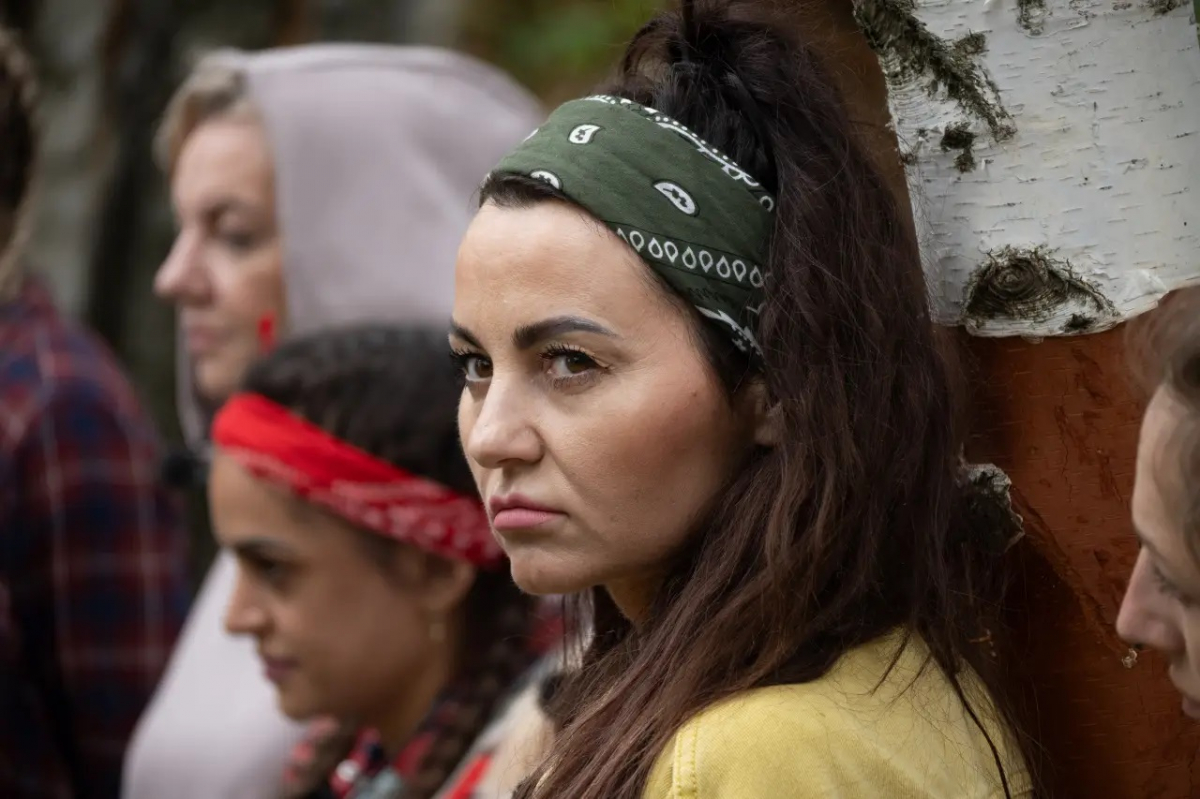 Kadr z programu "Farma", który jest emitowany na antenie telewizji Polsat.