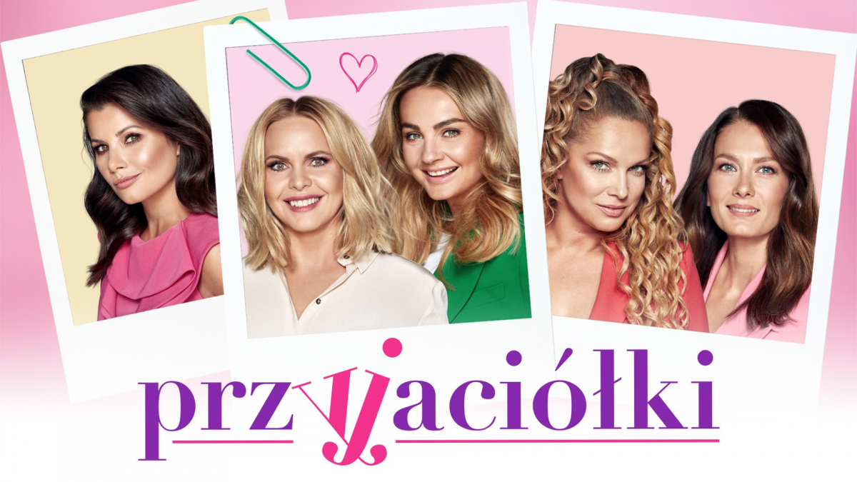 Bohaterki serialu "Przyjaciółki" stacji Polsat, Anka, Inga, Patrycja, Zuzanna i Dorota.