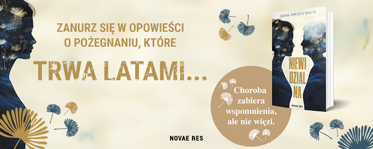 „Niewidzialna" Sabiny Obwioso-Budzy - grafika promujca ksik