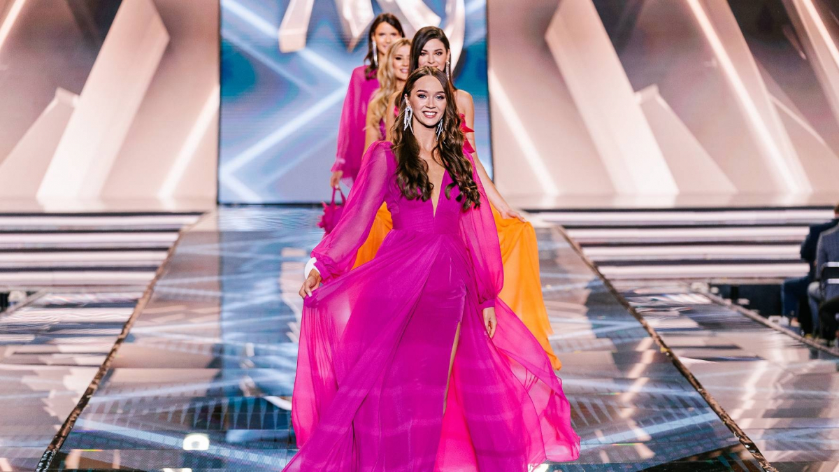 Grafika z gali Miss Polski 2023.