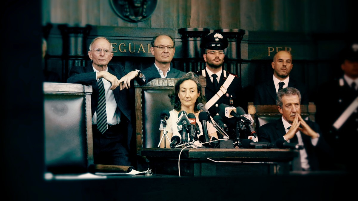 Kadr z serialu "Sprawa Yary Gambirasio: Ponad wszelką wątpliwość"