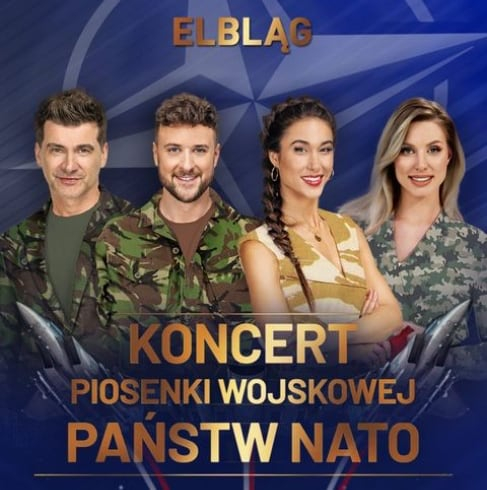 Obrazek w treści „Festiwal piosenki wojskowej państw NATO” – uroczyste obchody Święta Wojska Polskiego  [jpg]