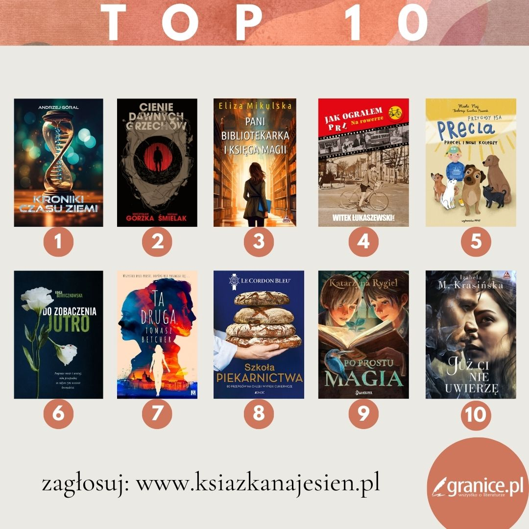 Najlepsza książka na jesień 2024 - TOP 10