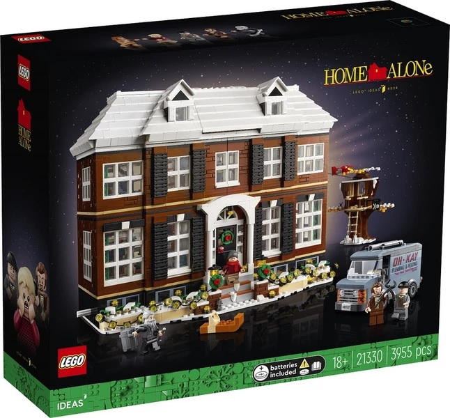 Obrazek w treści Do sprzedaży trafił zestaw klocków Lego inspirowany filmem "Kevin sam w domu" [jpg]