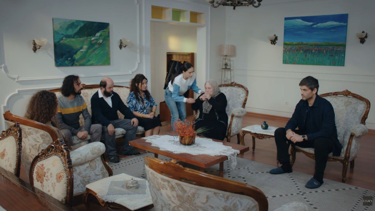 Bohaterowie serialu "Dziedzictwo", emitowanego na antenie TVP 1