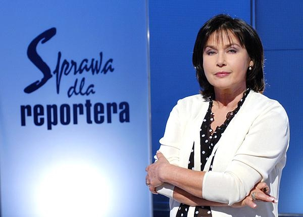 Elżbieta Jaworowicz, twórczyni i prowadząca program "Sprawa dla reportera". 