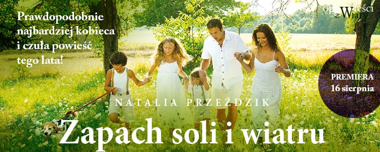 zapach soli i wiatru natalia przeździk grafika promująca książkę