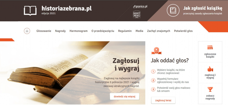 Obrazek w tre�ci Zag�osuj i wygraj zestawy ksi��ek! Trwa plebiscyt „Historia zebrana [jpg]