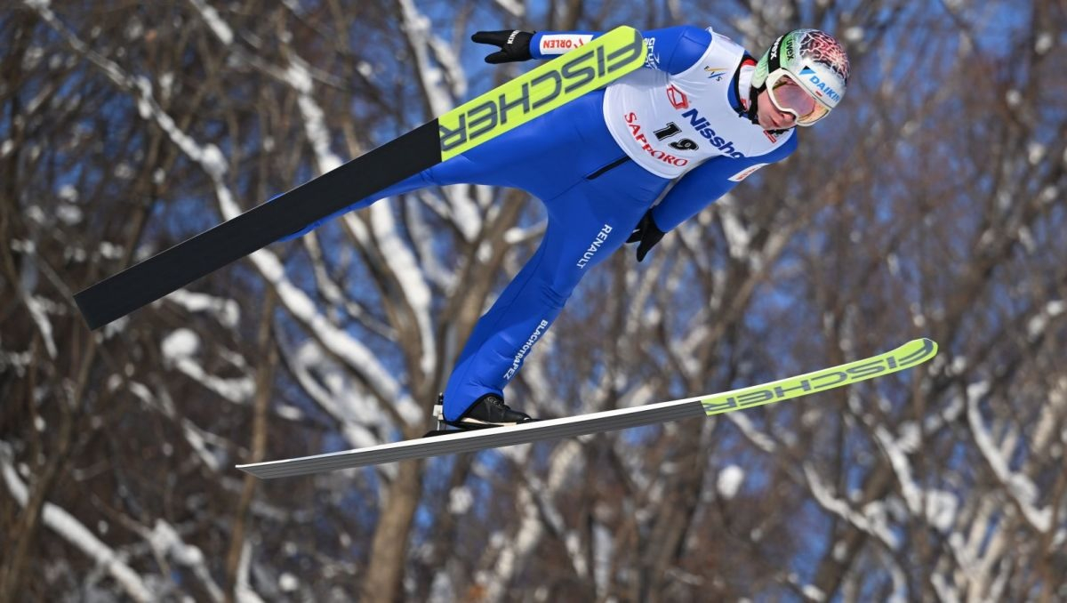 Zdjęcie z zawodów Skoki narciarskie: Zawody Pucharu Świata w Sapporo.
