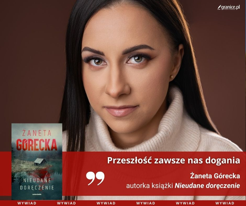 Wywiad z �anet� G�reck�, autork� ksi��ki „Nieudane dor�czenie" - grafika promocyjna