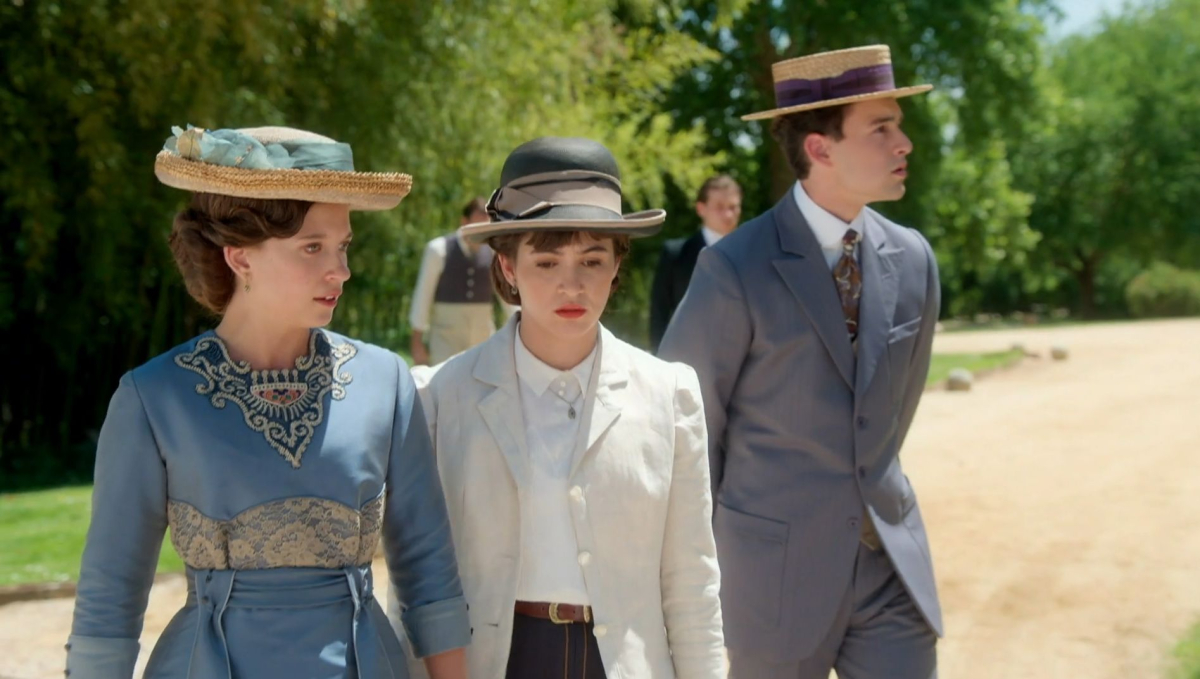 Bohaterowie serialu "La Promesa - pałac tajemnic", emitowanego na antenie TVP 2. 