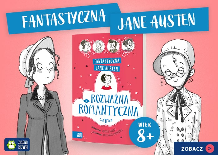 Fantastyczna Jane Austen. Rozważna i romantyczna grafika promująca książkę