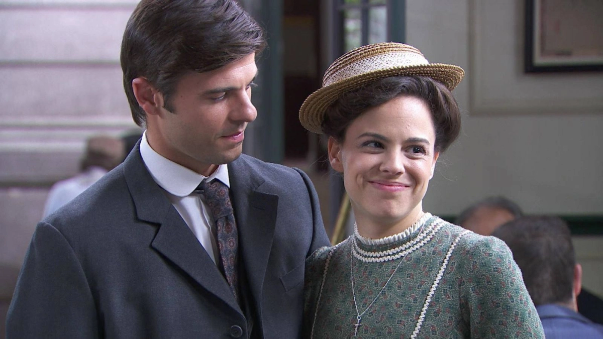 Kadr z serialu "Akacjowa 38", emitowanego na antenie TVP 2. 