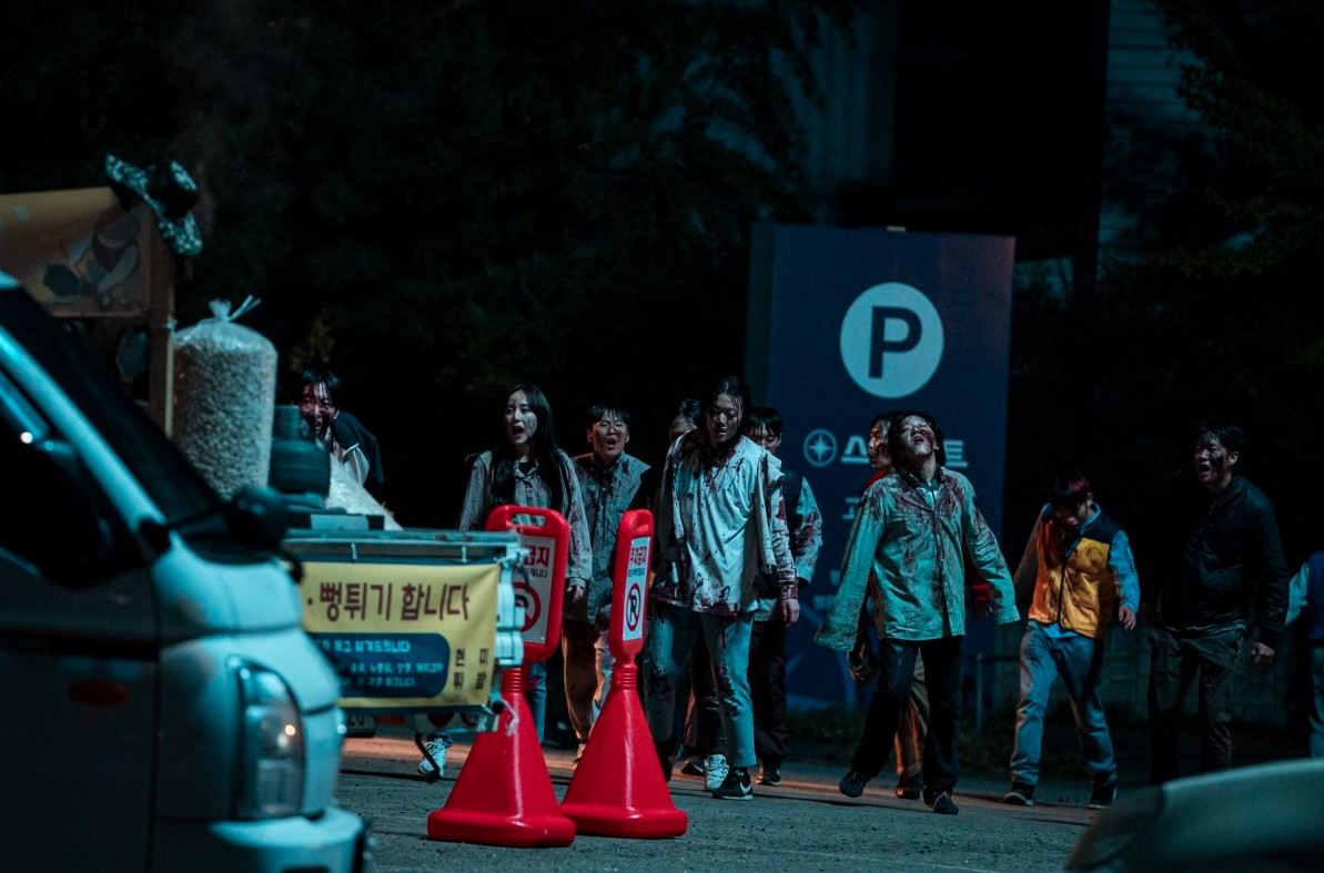 Kadr z programu "Zombieverse"