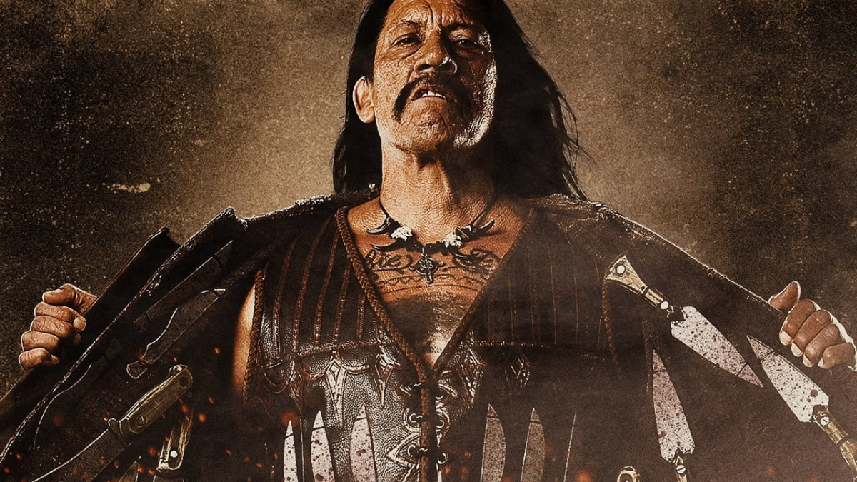 Danny Trejo jako Machete Cortez w filmie "Maczeta". 