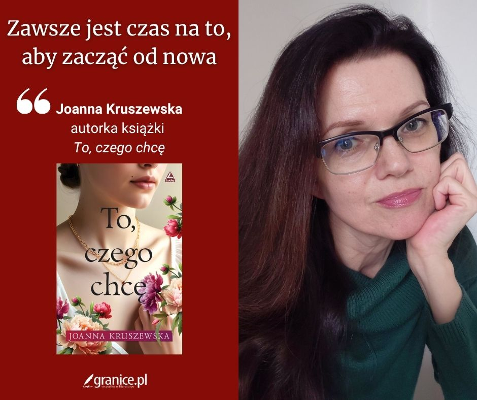 Joanna Kruszewska - wywiad grafika promocyjna