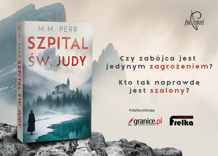 Szpital św. Judy - grafika promująca książkę