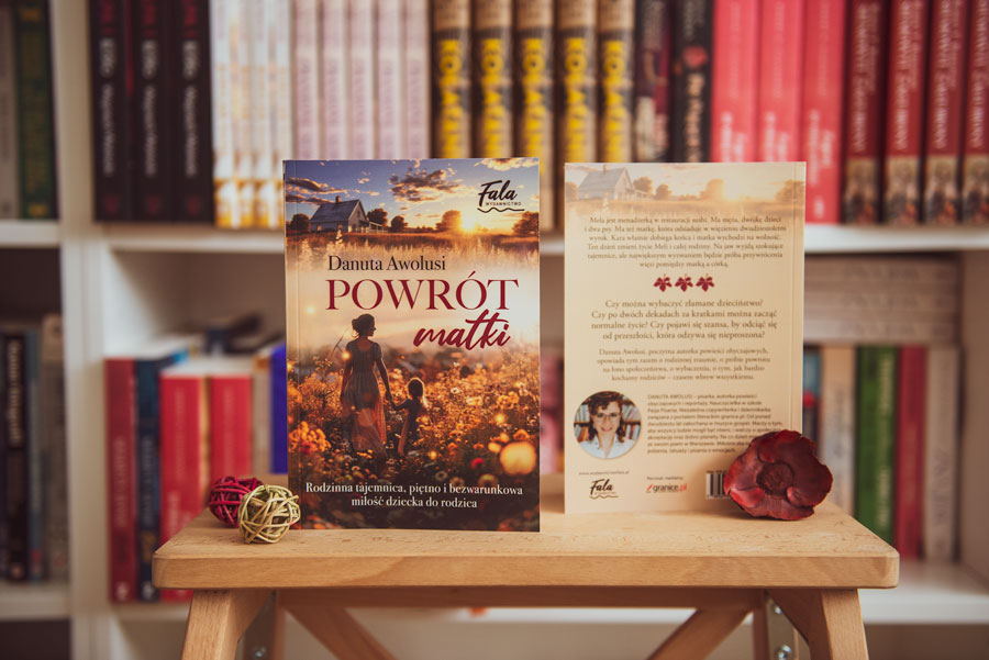 Powrt matki - grafika promujca ksik