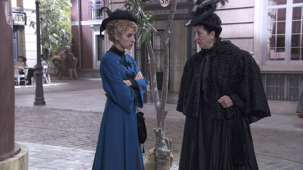 Kadr z serialu "Akacjowa 38", emitowanego na antenie TVP 2. 