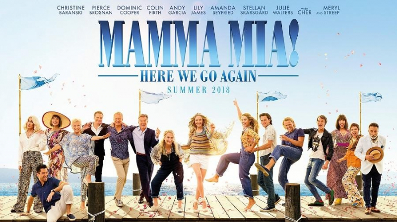 Obrazek w treści Mamma Mia: Here We Go Again! - kontynuacja kinowego przeboju z przebojami zespołu ABBA [jpg]