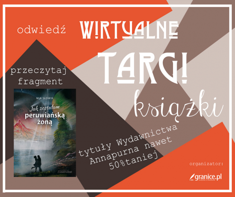 Obrazek w treści Wirtualne Targi Książki. „Jak zostałam peruwiańską żoną czyli Bridget Jones w podróży [jpg]