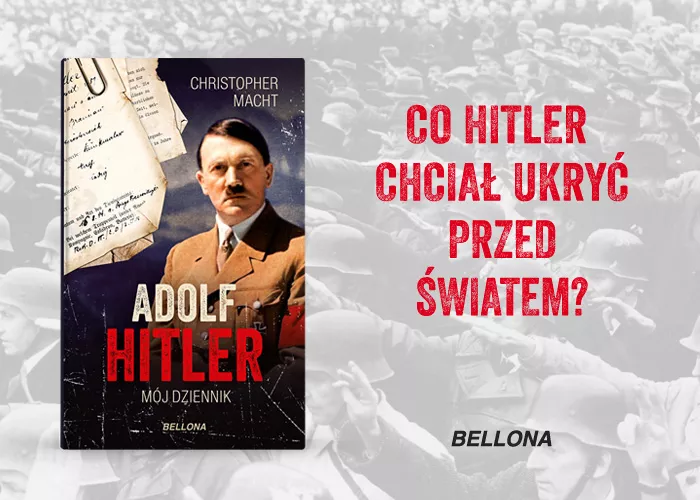 Obrazek w treści Nikt mnie nie ośmieszy! Fragment książki „Adolf Hitler. Mój dziennik Christophera Machta [jpg]