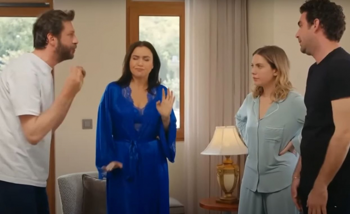 Bohaterowie serialu "Zakazany owoc", emitowanego na antenie TVP 2