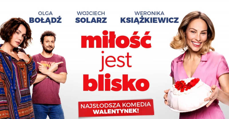 Obrazek w treści Miłość jest blisko - polska komedia romantyczna w świąteczny poniedziałek na TVP 1 [jpg]
