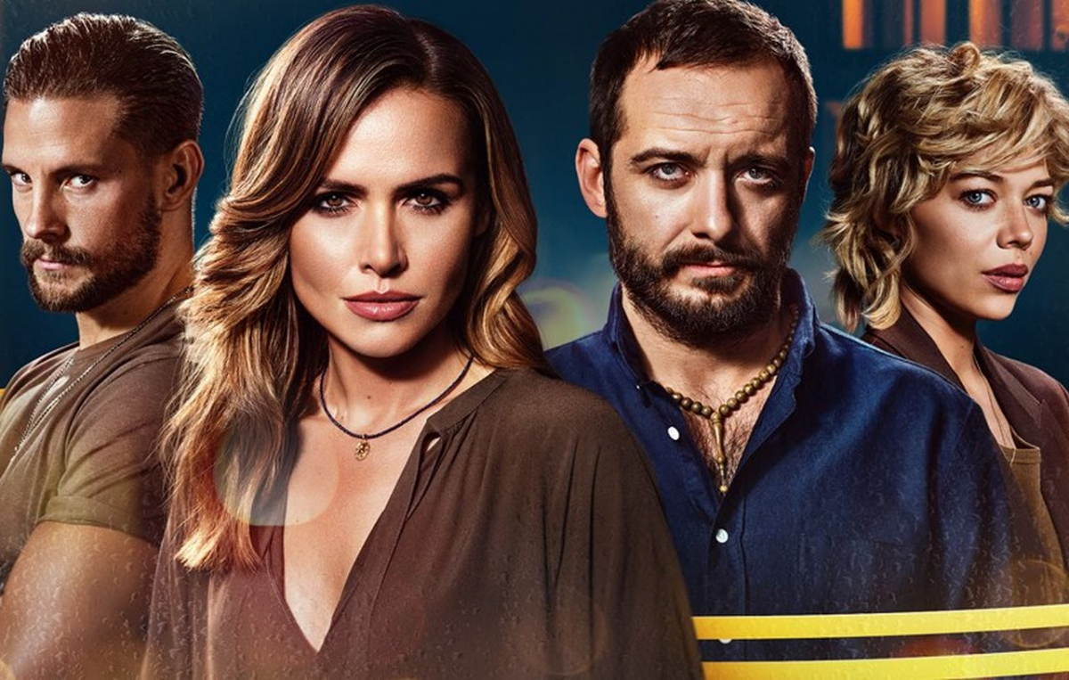 Kadr z serialu Grzechy sąsiadów. Emisja w Polsat Go