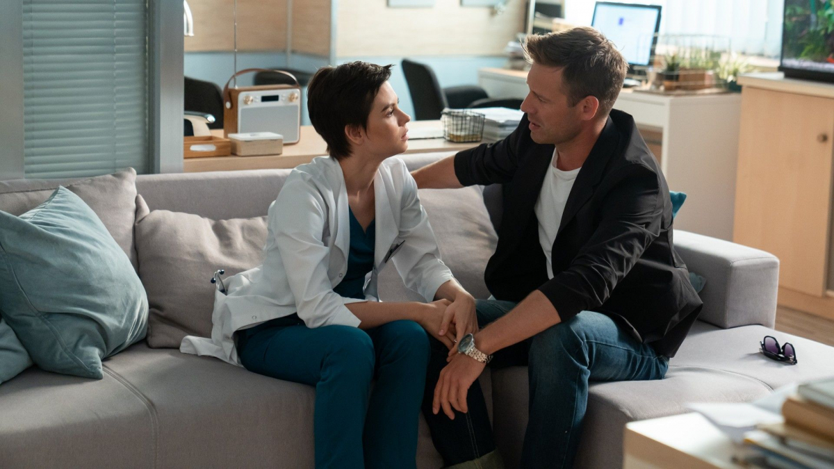 Bohaterowie serialu "Na dobre i na złe" emitowanego na antenie TVP 2