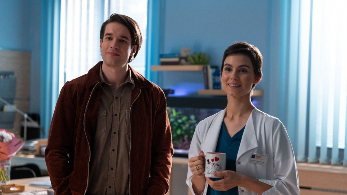 Bohaterowie serialu "Na dobre i na złe" emitowanego na antenie TVP 2