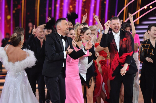 Kadr z programu Dancing with the Stars. Taniec z gwiazdami od Polsat. 